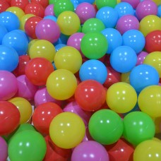 100 Pcs Kids  Safe Plastic Playballs for Playpen Ball Pits Tents Baby Pool Colorful Toy